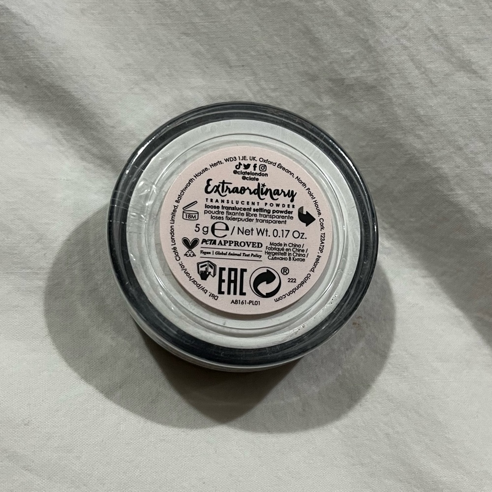 CIATÉ LONDON Extraordinary Translucent Powder
